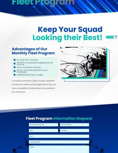 Rev Express Car Wash custom website design by Victor Bustos